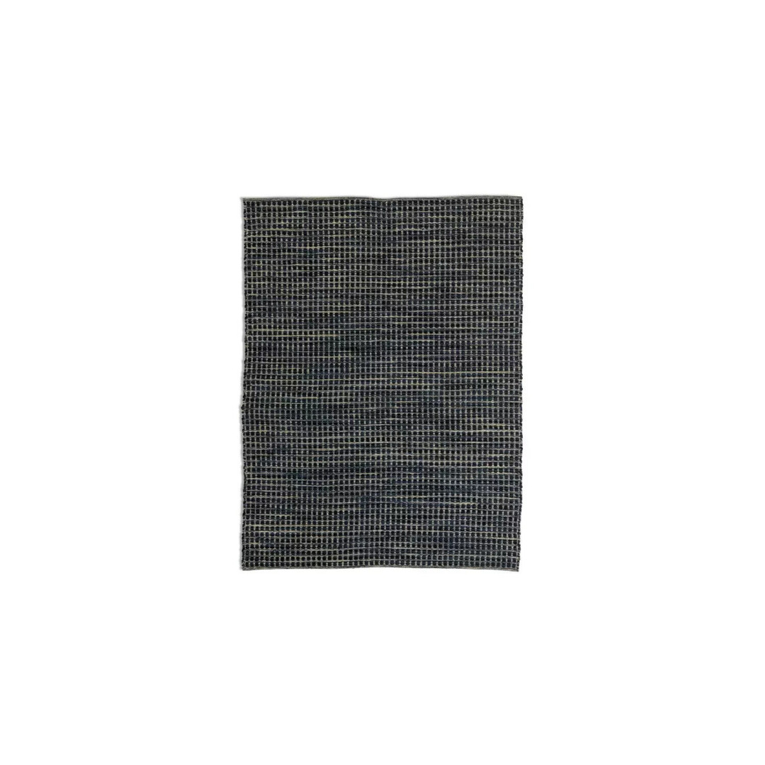 Leonardo Flatweave Wool Rug - Navy Blue - 170x240cm