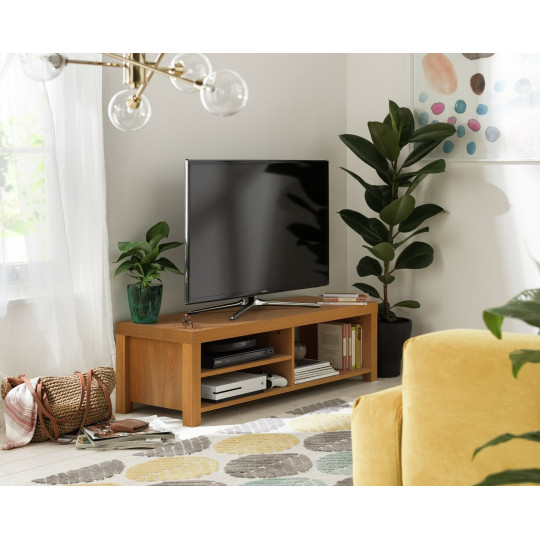 Charlie TV Unit - Oak Effect | Wooden TV Unit