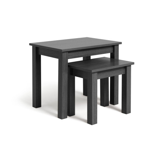 Nest of 2 Tables - Black