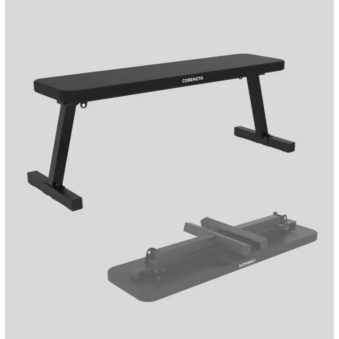 Decathlon 100 Foldable Exercise Bench 200kg Capacity | Home Gym Workout Bench Decathlon 100 Foldable Exercise Bench 200kg Capacity | Home Gym Workout Bench