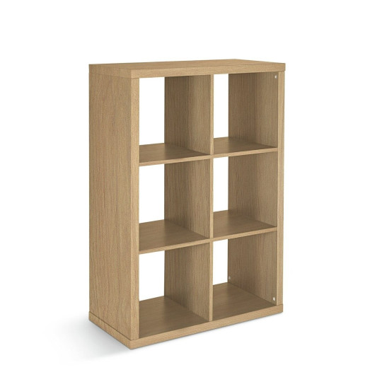 Squares Plus 6 Cube Storage Unit - Dark Oak