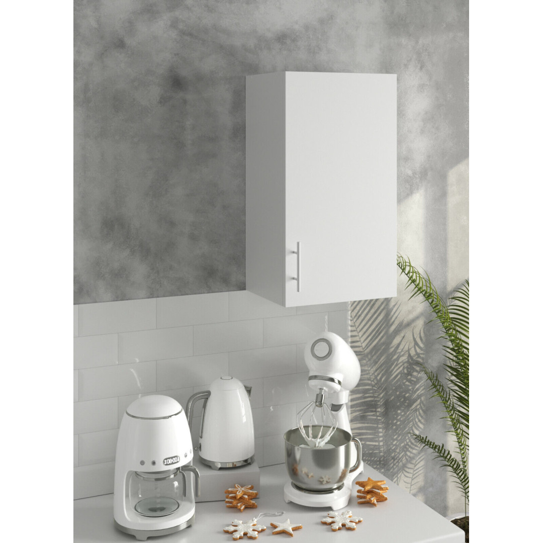 JD Greta Kitchen 400mm Wall Cabinet - White