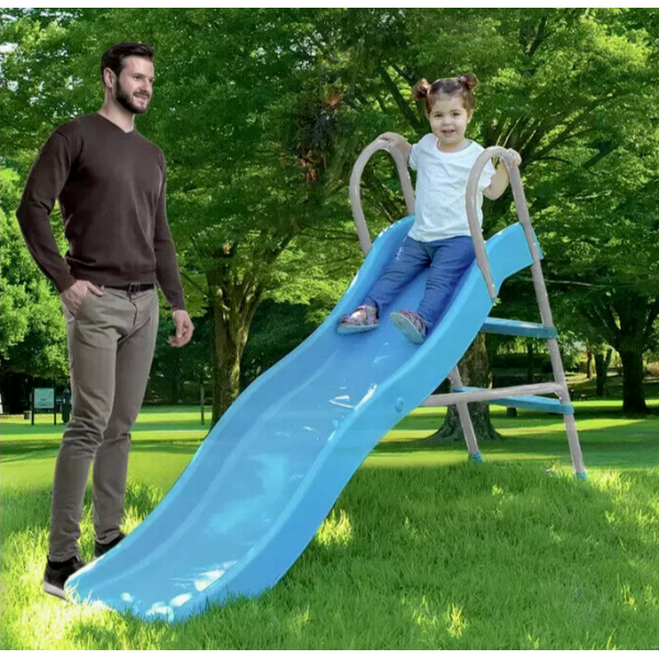 Chad Valley 6ft Kids Wavy Garden Slide