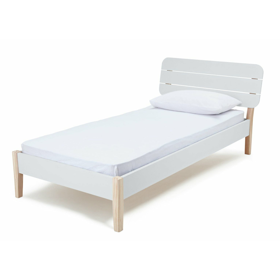 Hanna Single Bed Frame - Two Tone
