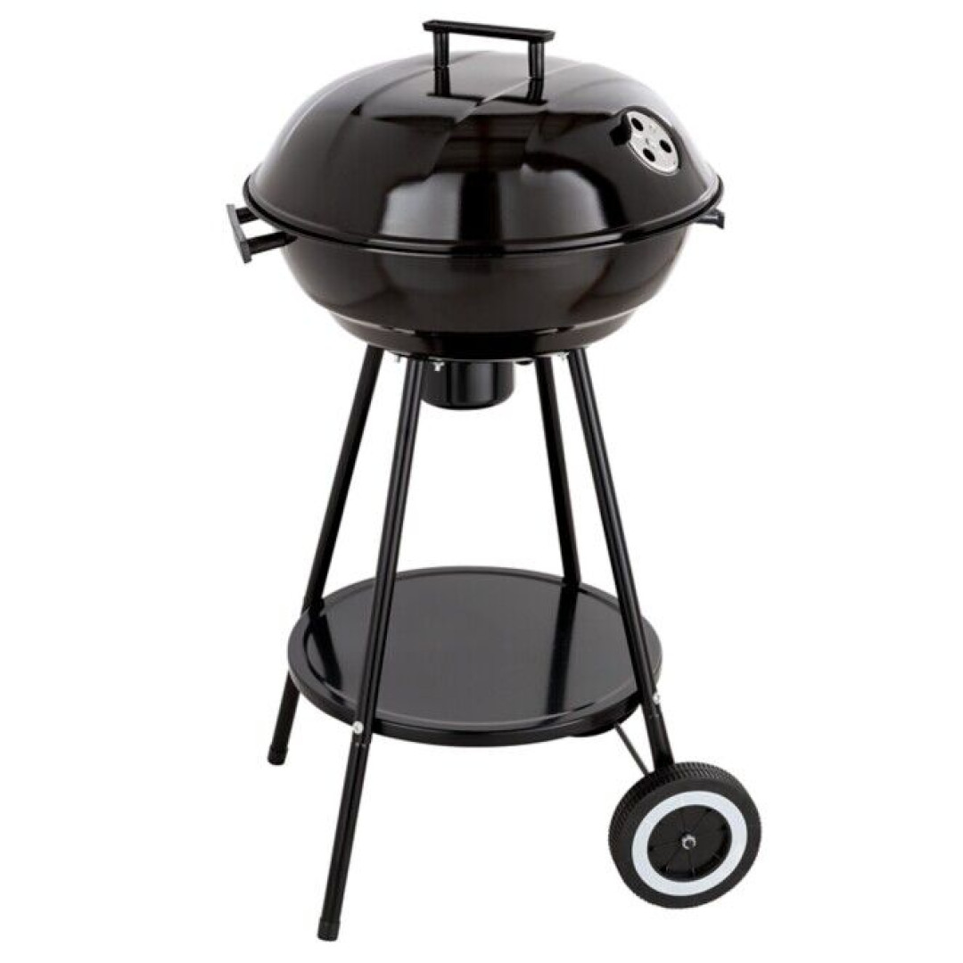 Black Expert Grill Kettle Charcoal BBQ