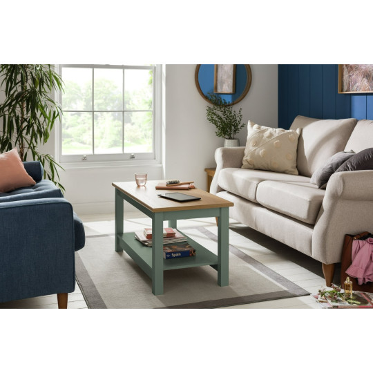 Home Winchester Coffee Table - Green | Small Green Coffee Table