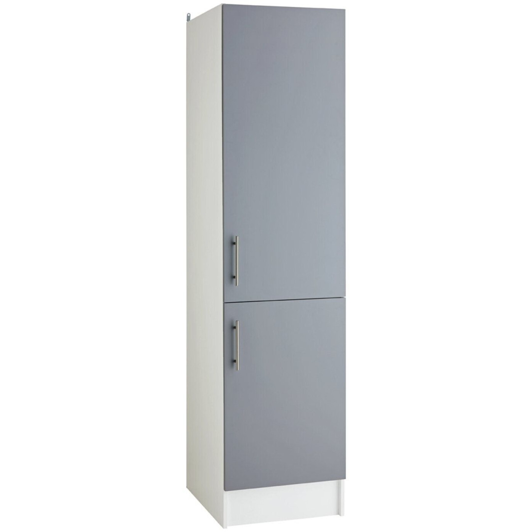 Athina 500mm  Kitchen Tall Unit - Grey  (Flat Packed)