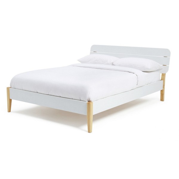Hanna Small Double Bed Frame - Two Tone