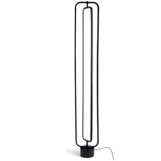 Habitat Sio LED Floor Lamp - Black | Adjustable Standing Light Living Bedroom