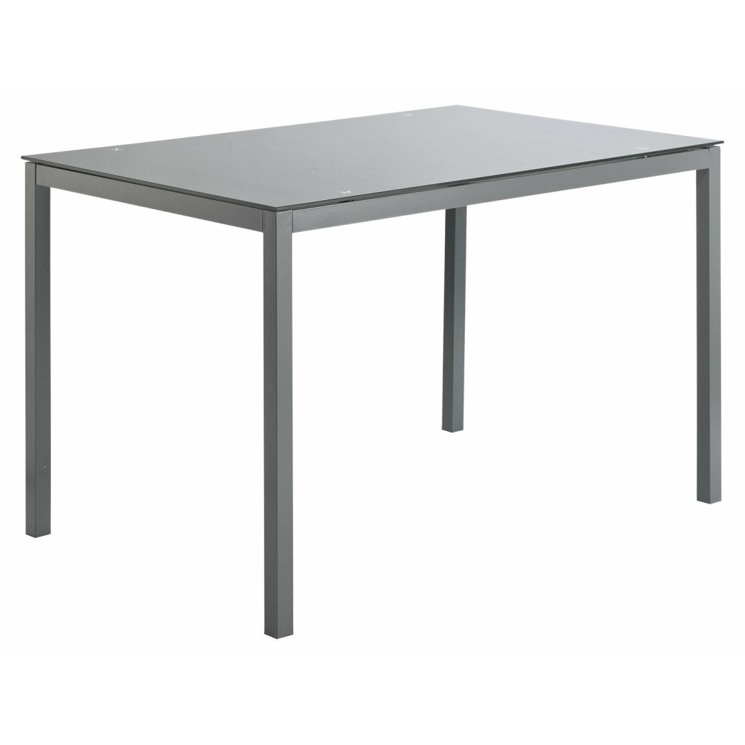 Lido Glass Dining Table Grey
