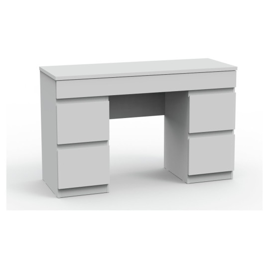 Habitat Jenson 5 Drawer Dressing Table - Matt White