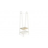 Turner Single Clothes Rail - White