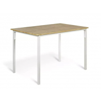 Bolitzo 4 Seater Dining Table - White