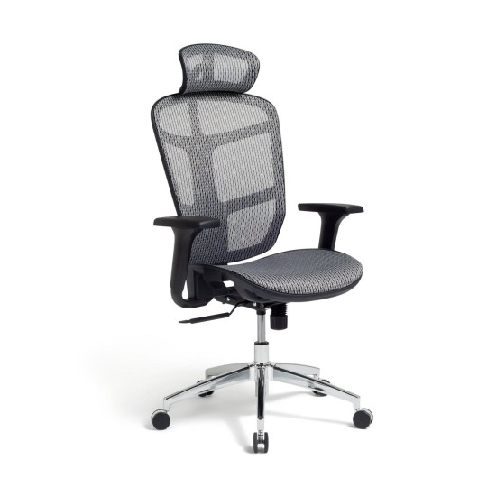 Habitat Ergonomic Office Chair - Grey