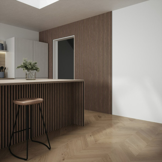 Kraus Acoustic Walnut Brown 1.2 M Wall Panel