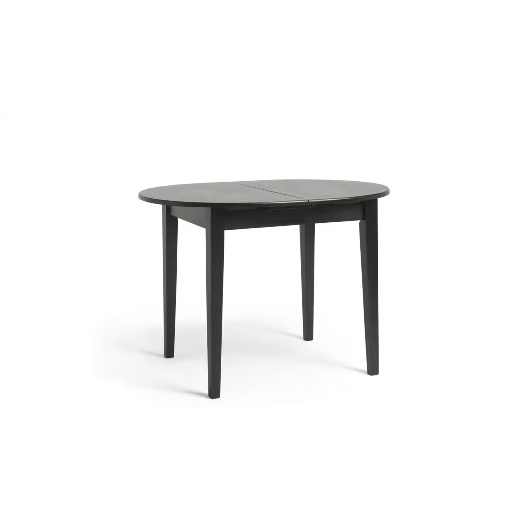 Banbury Extending Solid Wood Dining Table - Black