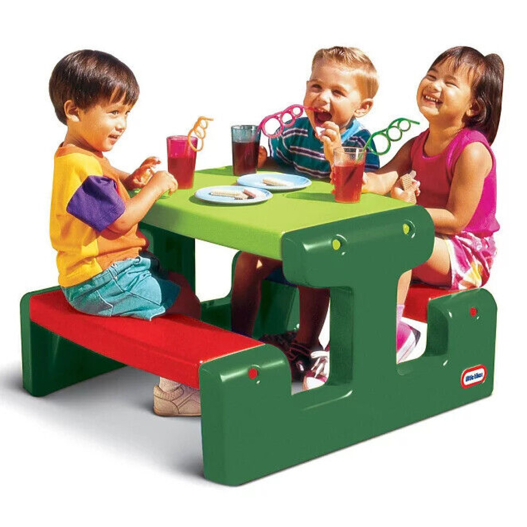 Little Tikes Junior Picnic Table - Evergreen