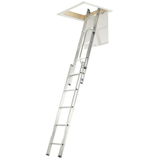 Werner 2 Section Aluminium Loft Ladder