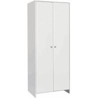 Seville 2 Door Wardrobe - White ( B Grade 24155 - 24158 )