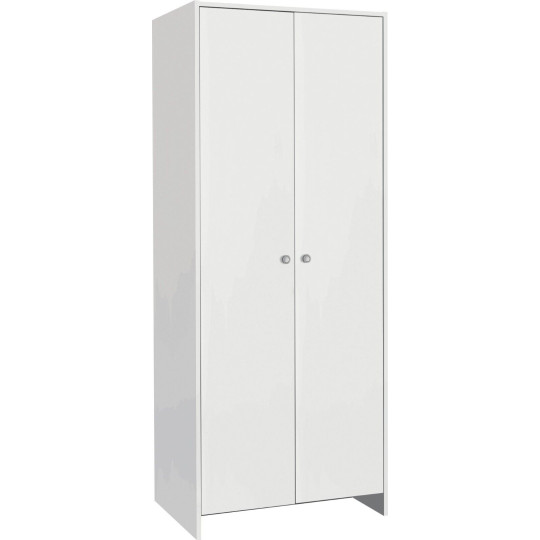 Seville 2 Door Wardrobe - White ( B Grade 35478 - 35479 )