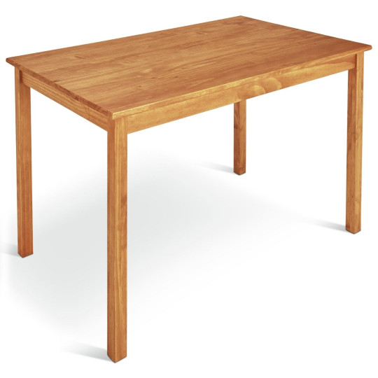 Raye Solid Wood 4 Seater Dining Table - Natural