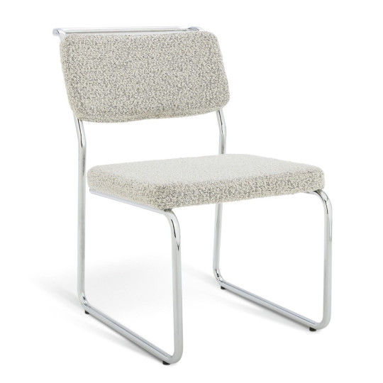 Habitat 60 Duomo Metal Dining Chair - Silver