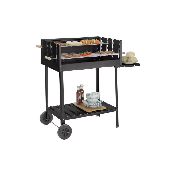 Deluxe Trolley Charcoal BBQ