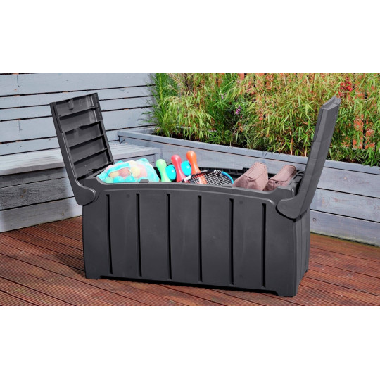 Strata 322L Garden Storage Box - Grey