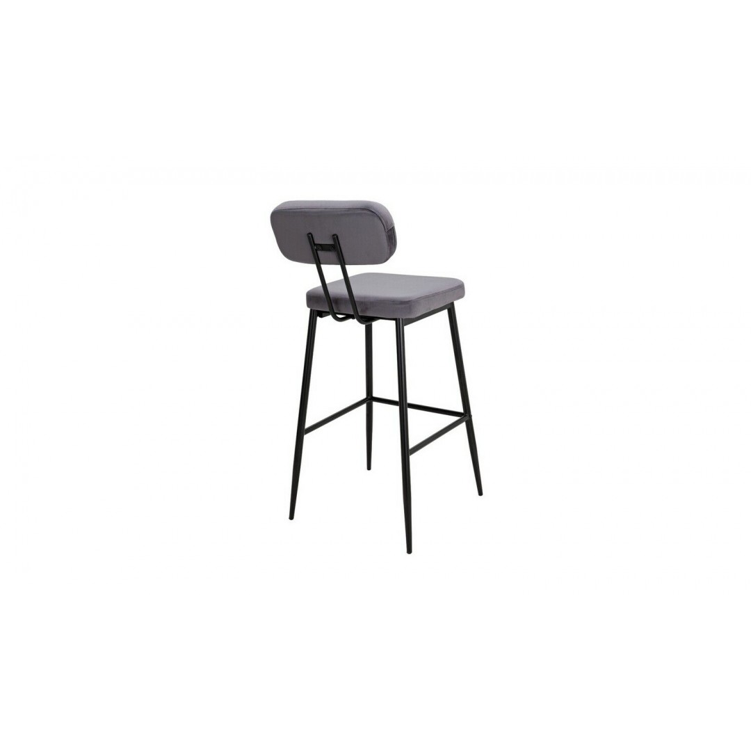 beatrice velvet bar stool