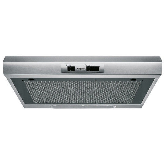 Hotpoint PSLMO65FLSX 59.90cm Cooker Hood - Stainless Steel