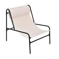 Teka Metal Garden Chair - Cream