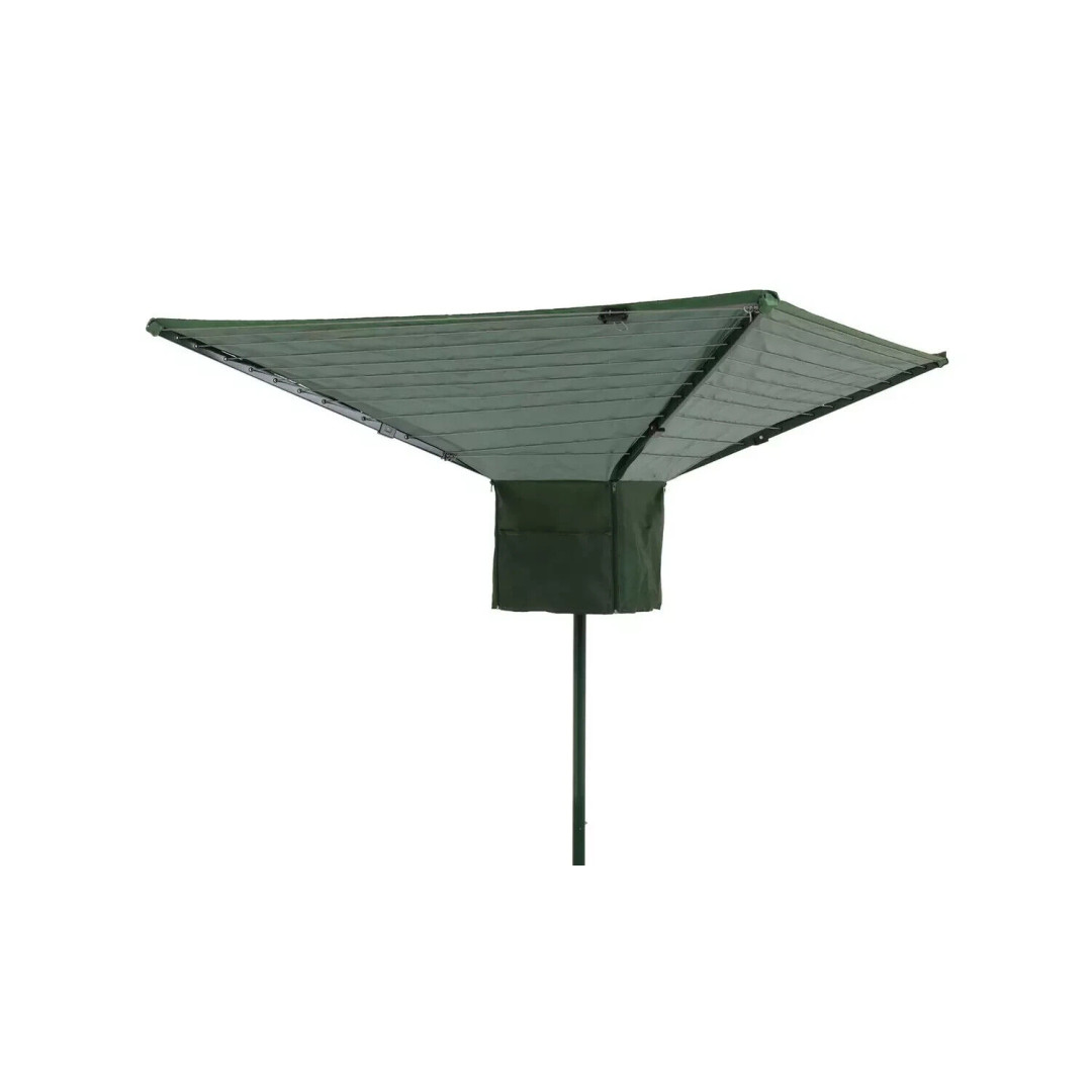 45m Arm Rotary Airer with Shower Cover