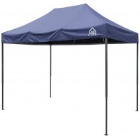 All Seasons 3m x 2m Pop Up Garden Gazebo - Navy Blue