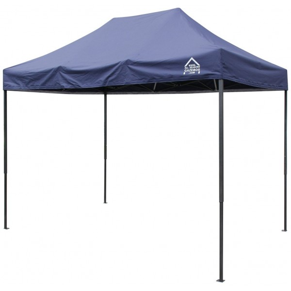 All Seasons 3m x 2m Pop Up Garden Gazebo - Navy Blue