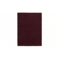 Recycled Cosy Plain Shaggy Rug - 160x230cm - Berry