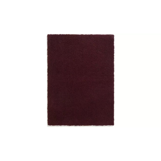 Recycled Cosy Plain Shaggy Rug - 160x230cm - Berry