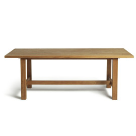 Denver Solid Wood 8 Seater Refectory Table - Pine | Large Family Dining
