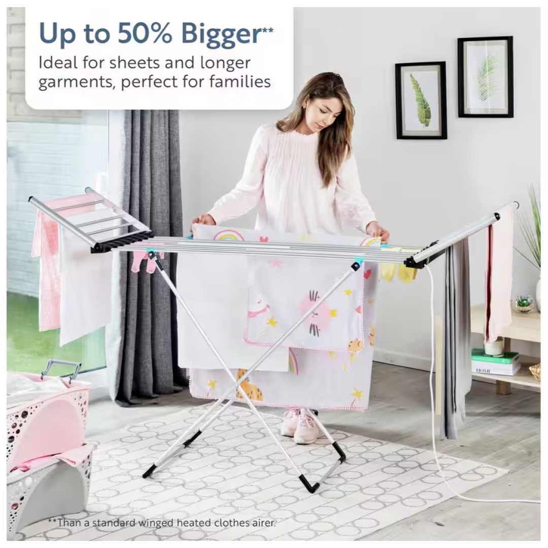 Clothes Horse Heated Clothes Airer And Cover Homefront Electric