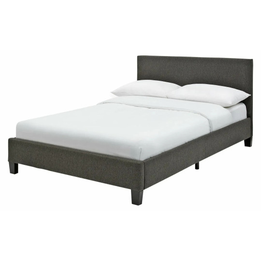 Caterina Small Double Bed Frame - Charcoal