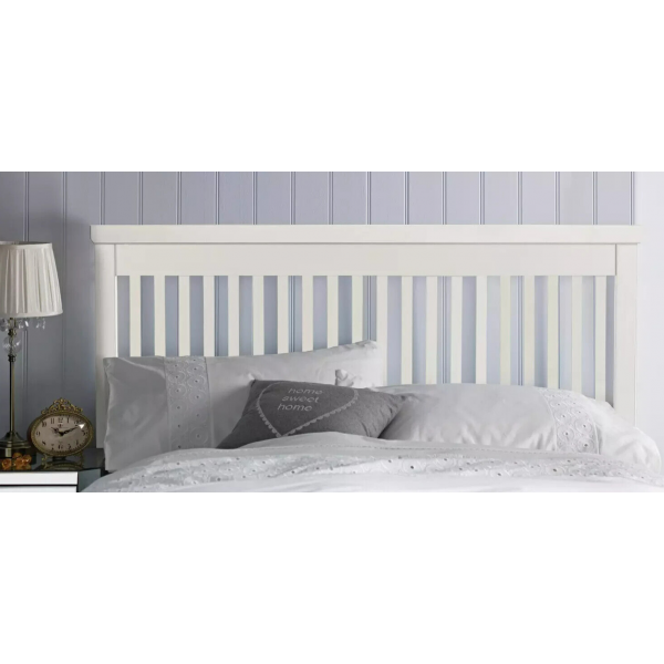 Aubrey Single Headboard - White