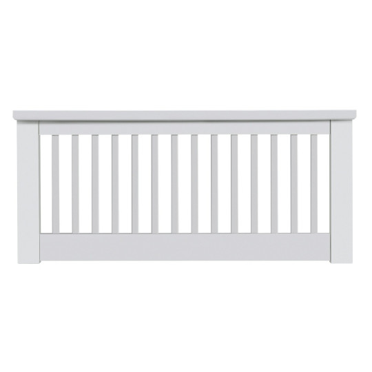 Aubrey Single Headboard - Oak Stain | Chunky solid pine frame