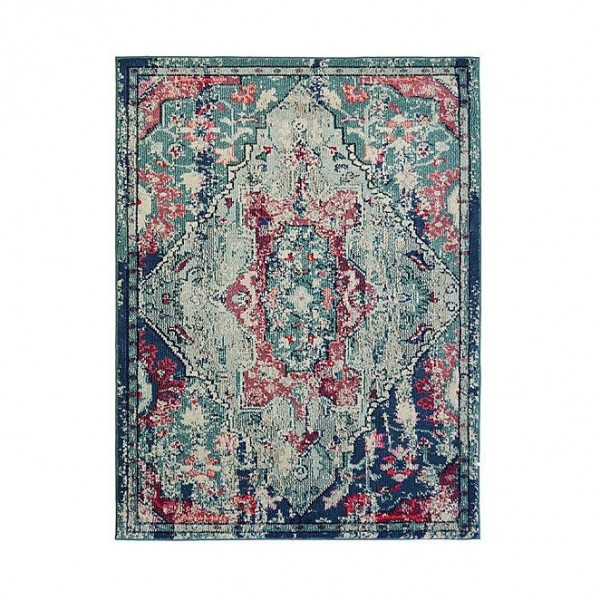 Multi Distressed Traditional Rug