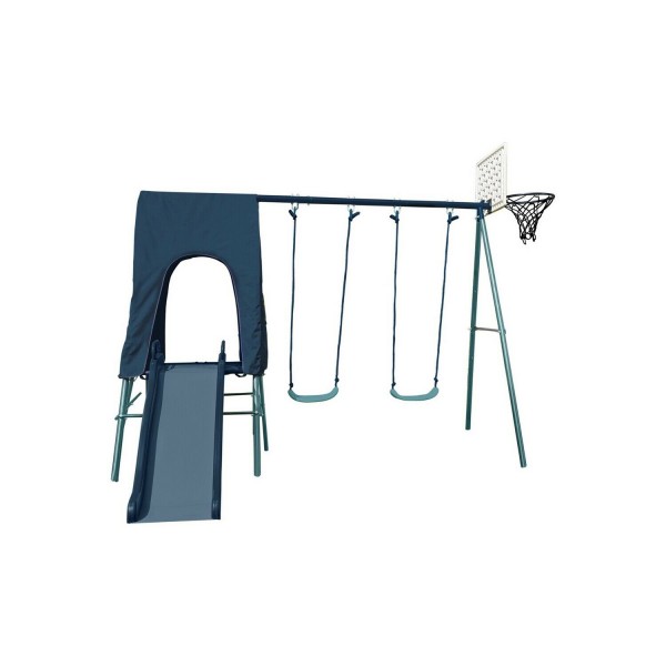 Chad Valley 2 in 1 Toddler and Kids Garden Swing - Blue