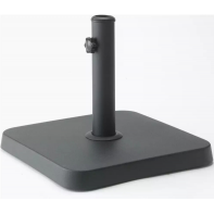 Concrete Parasol Base - Black