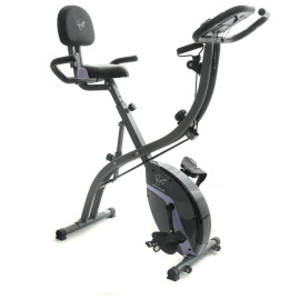 Davina McCall Folding Exercise Bike with Resistance Bands | Home Fitness Cardio