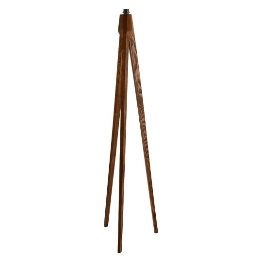 Habitat Tripod Floor Lamp Base - Walnut Stain (S)