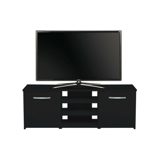 Hayward 2 Door Small TV Unit - Black Gloss