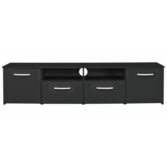 Hayward 2 Door TV Unit - Black Gloss ( B Grade 44483 - 44487 )