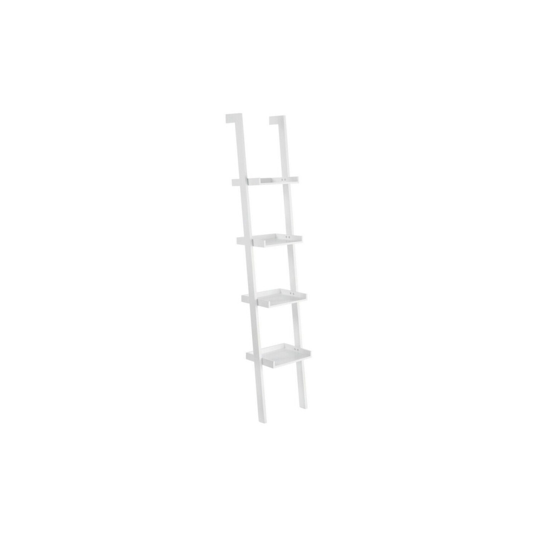 Jessie Narrow Ladder Shelf - White