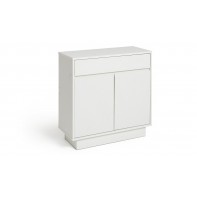 Cubes 2 Door 1 Drw Small Sideboard - White